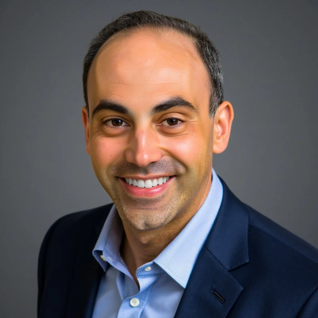 Portrait of Dr. Vincent S. DeOrchis, M.D., M.S., F.A.A.N., board-certified neurologist and creator of BrainMetrix.